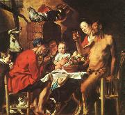 JORDAENS, Jacob Christ Driving the Merchants from the Temple zg china oil painting artist